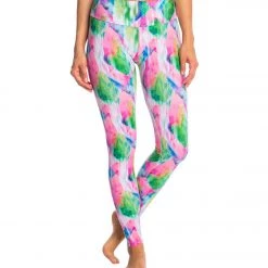 Onzie Long Yoga Leggings Diamond Palm CLOTHING