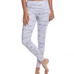 CLOTHING Onzie High Waisted Yoga Leggings Gray Camo