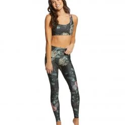 Onzie High Waisted Yoga Leggings Alpine Floral CLOTHING