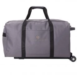 Mat Bags & Totes Hugger Mugger Travel Duffel With Wheels Charcoal