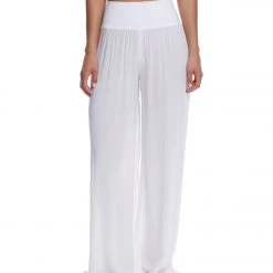 CLOTHING Hard Tail Flat Waist Wide Leg Yoga Pants White 13 CLOTHING Hard Tail Flat Waist Wide Leg Yoga Pants White