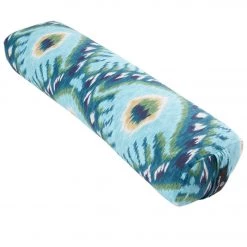 Hugger Mugger Junior Printed Yoga Bolster Indigo Ikat