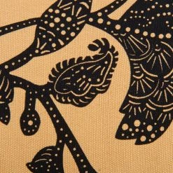 YOGA MATS & PROPS Hugger Mugger Junior Printed Yoga Bolster Caramel Lotus