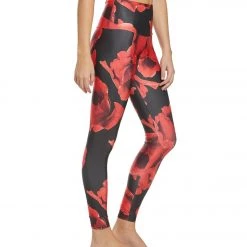 Onzie High Waisted Yoga Leggings Volcanic Flower