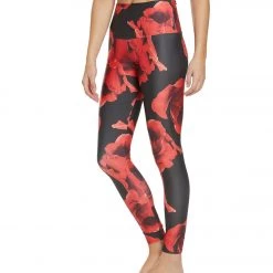 Onzie High Waisted Yoga Leggings Volcanic Flower