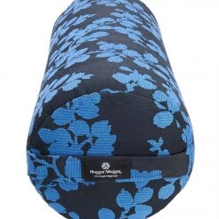 YOGA MATS & PROPS Hugger Mugger Round Printed Yoga Bolster Midnight Vine