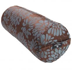 Hugger Mugger Round Printed Yoga Bolster Bark Posey YOGA MATS & PROPS