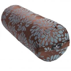 Hugger Mugger Round Printed Yoga Bolster Bark Posey YOGA MATS & PROPS