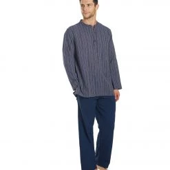 Yak & Yeti Men's Bohemian Long Sleeve Blue 12 Yak & Yeti Men's Bohemian Long Sleeve Blue