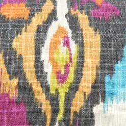 Hugger Mugger Round Printed Yoga Bolster Bogemian Ikat YOGA MATS & PROPS