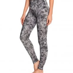 Onzie High Waisted Yoga Leggings Thunder Storm CLOTHING