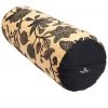 Hugger Mugger Round Printed Yoga Bolster Caramel Lotus YOGA MATS & PROPS
