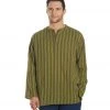 Yak & Yeti Men's Bohemian Long Sleeve Green CLOTHING 2 Yak & Yeti Men's Bohemian Long Sleeve Green CLOTHING