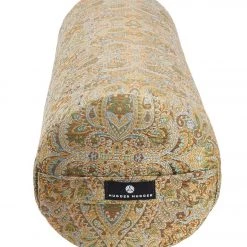 Hugger Mugger Round Printed Yoga Bolster Pashmina Tea YOGA MATS & PROPS
