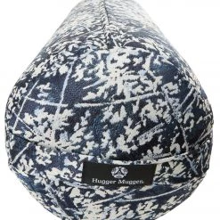 YOGA MATS & PROPS Hugger Mugger Round Printed Yoga Bolster Midnight Flurry