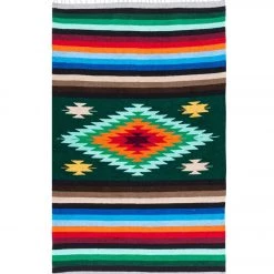 YOGA MATS & PROPS Native Yoga Super Diamond Mexican Yoga Blanket (Colors May Vary)