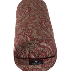 Hugger Mugger Round Printed Yoga Bolster Vintage Currant 11 Hugger Mugger Round Printed Yoga Bolster Vintage Currant