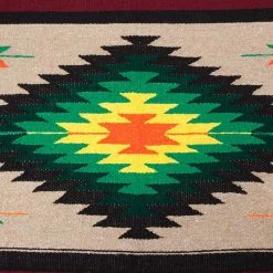 Native Yoga Super Diamond Mexican Yoga Blanket (Colors May Vary) Natural YOGA MATS & PROPS
