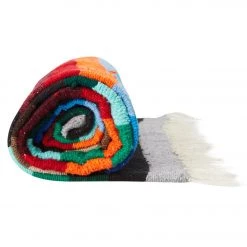 Native Yoga Super Diamond Mexican Yoga Blanket (Colors May Vary) Green YOGA MATS & PROPS