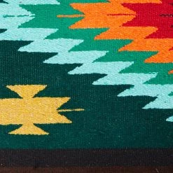 Native Yoga Super Diamond Mexican Yoga Blanket (Colors May Vary) Green YOGA MATS & PROPS