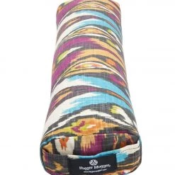 YOGA MATS & PROPS Hugger Mugger Pranayama Printed Yoga Bolster Bohemian Ikat