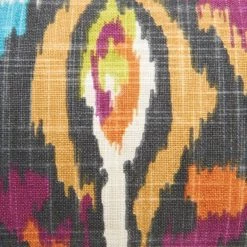 YOGA MATS & PROPS Hugger Mugger Pranayama Printed Yoga Bolster Bohemian Ikat