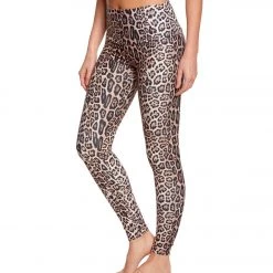 CLOTHING Onzie High Waisted Yoga Leggings Leopard