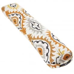 Hugger Mugger Pranayama Printed Yoga Bolster Fiery Sol