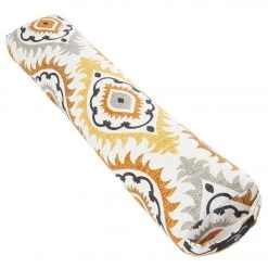 Hugger Mugger Pranayama Printed Yoga Bolster Fiery Sol 15 Hugger Mugger Pranayama Printed Yoga Bolster Fiery Sol