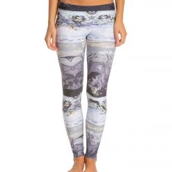 Onzie Long Yoga Leggings Artic