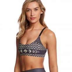 Onzie Graphic Elastic Yoga Sports Bra Las Lunas NEW ARRIVALS