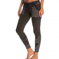 CLOTHING Free People Movement Kyoto Workout Leggings Washed Black 9 CLOTHING Free People Movement Kyoto Workout Leggings Washed Black