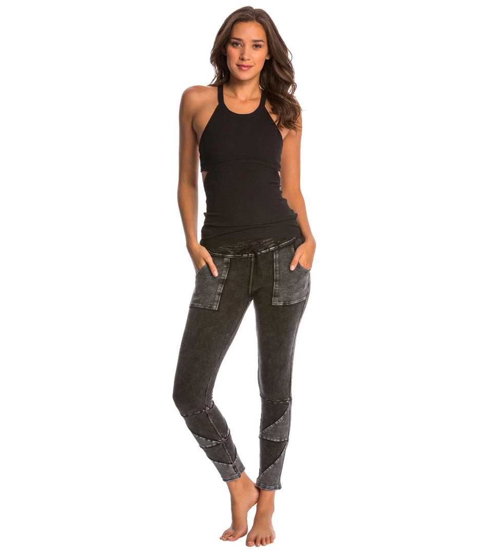 CLOTHING Free People Movement Kyoto Workout Leggings Washed Black 6 CLOTHING Free People Movement Kyoto Workout Leggings Washed Black