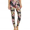 Onzie High Waisted Yoga Leggings Butterflies