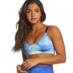 Onzie Graphic Elastic Yoga Sports Bra Eclipse NEW ARRIVALS