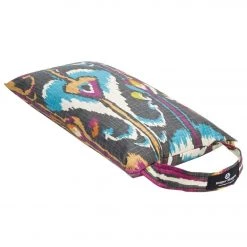 Hugger Mugger Sukasana Printed Yoga Meditation Cushion Bohemian Ikat
