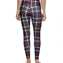 Onzie High Waisted Yoga Leggings Plaid CLOTHING 11 Onzie High Waisted Yoga Leggings Plaid CLOTHING