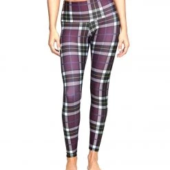 Onzie High Waisted Yoga Leggings Plaid CLOTHING 15 Onzie High Waisted Yoga Leggings Plaid CLOTHING
