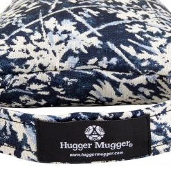 YOGA MATS & PROPS Hugger Mugger Sukasana Printed Yoga Meditation Cushion Midnight Flurry