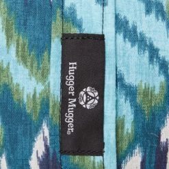 Hugger Mugger Zen Printed Yoga Meditation Cushion Indigo Ikat YOGA MATS & PROPS