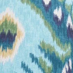 Hugger Mugger Zen Printed Yoga Meditation Cushion Indigo Ikat YOGA MATS & PROPS