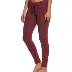 CLOTHING Free People Movement Kyoto Workout Leggings Wine 10 CLOTHING Free People Movement Kyoto Workout Leggings Wine