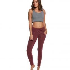 CLOTHING Free People Movement Kyoto Workout Leggings Wine 12 CLOTHING Free People Movement Kyoto Workout Leggings Wine
