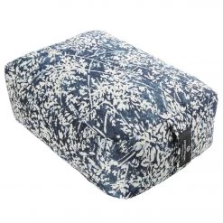 YOGA MATS & PROPS Hugger Mugger Zen Printed Yoga Meditation Cushion Midnight Flurry