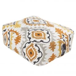 Hugger Mugger Zen Printed Yoga Meditation Cushion Fiery Sol