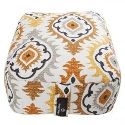 Hugger Mugger Zen Printed Yoga Meditation Cushion Fiery Sol