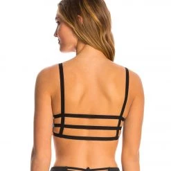 Onzie Graphic Elastic Yoga Sports Bra Tribal Effect