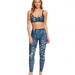 Onzie Graphic Elastic Yoga Sports Bra The Eye NEW ARRIVALS