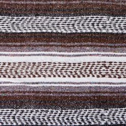 YOGA MATS & PROPS Native Yoga Economy Falsa Mexican Blanket Dark Brown