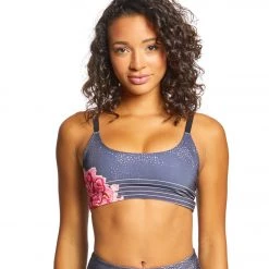 Onzie Graphic Elastic Yoga Sports Bra Sapporo